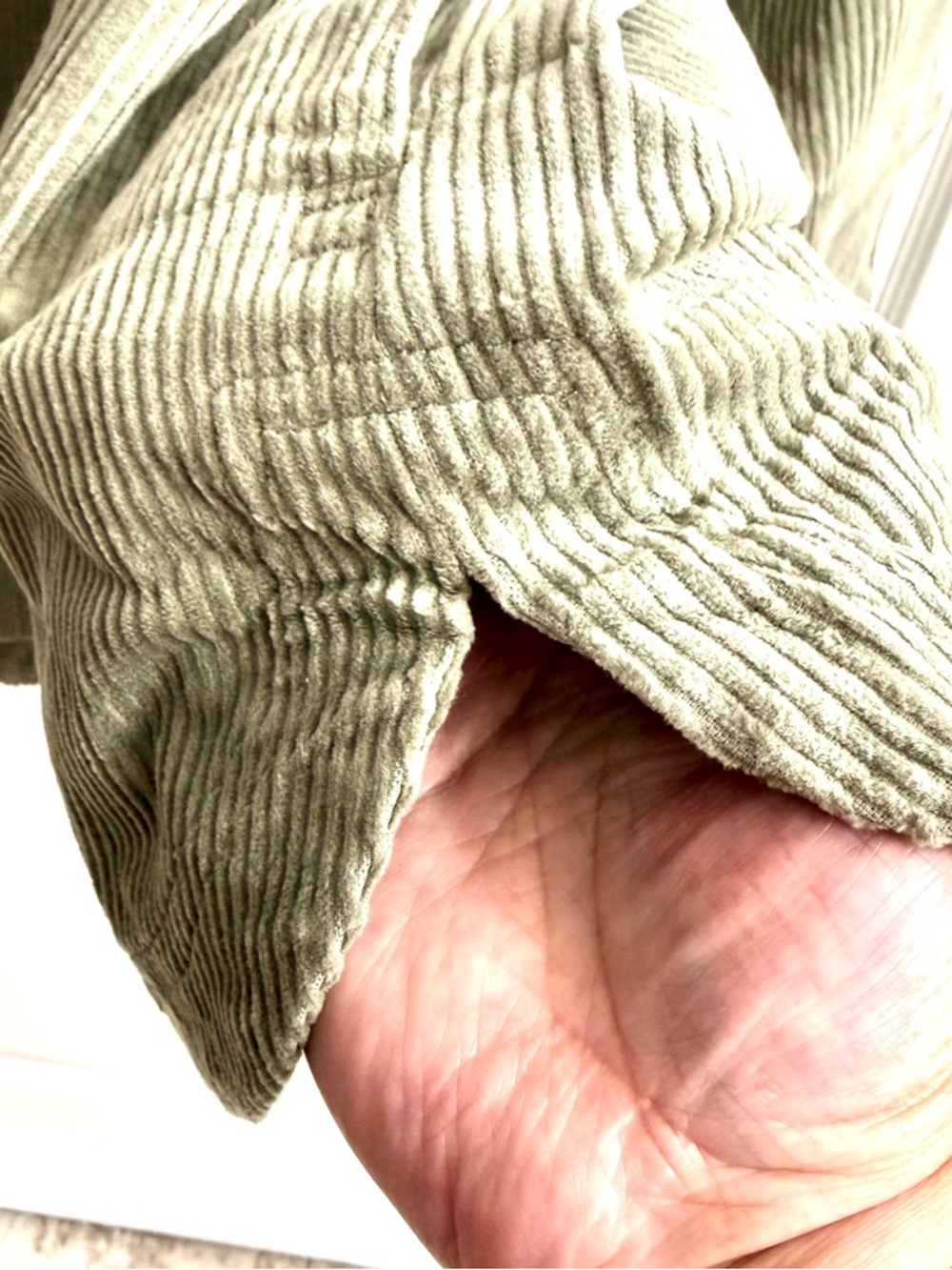 Matty M Olive Corduroy Shirt Jacket - Picture 5 of 7